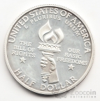 США 1/2 доллара 1993 Джеймс Мэдиссон