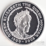 Великобритания 5 фунтов 2002 Королева-Мать (серебро)