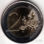 Франция 2 евро 2010 Шарль де Голль