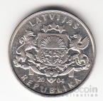 Латвия 1 лат 2004 Гриб