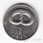 Латвия 1 лат 2005 Крендель