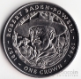 Фолклендские острова 1 крона 2007 Роберт Баден