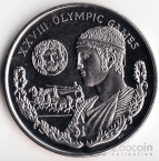 Брит. Виргинские острова 1 доллар 2004 28-ые Олимпийские игры №2
