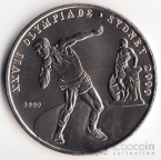 Республика Конго 100 франков 1999 Олимпийские игры XXVII