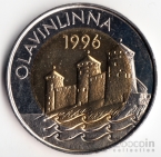 Финляндия 5 евро 1996 Замок