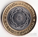 Аргентина 2 песо 2010