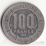 Габон 100 франков 1984