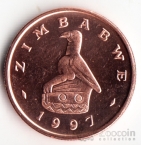 Зимбабве 1 цент 1997