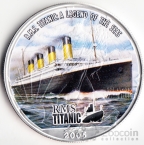 США 1 доллар 2005 Титаник
