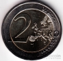 Словакия 2 евро 2009 10 лет евро