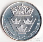Швеция 100 крон 1985 Интернациональный год