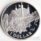 Острова Кука 1 доллар 2003 50 лет Коронации