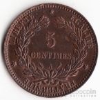 Франция 5 сентим 1897