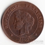 Франция 5 сентим 1897