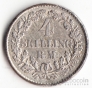 Дания 4 скиллинга 1854