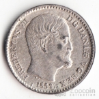 Дания 4 скиллинга 1854