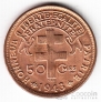 Мадагаскар 50 сантим 1943