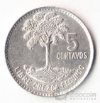 Гватемала 5 сентаво 1964