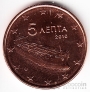 Греция 5 евроцентов 2010