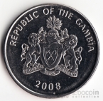 Гамбия 50 бутут 2008