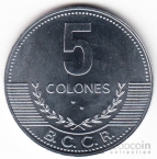 Коста-Рика 5 колон 2008