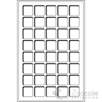 Планшет для монет на 40 ячейки до 33 мм Leuchtturm