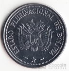 Боливия 20 сентаво 2010
