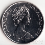 Гибралтар 1 крона 1993 Правители - Король Эдвард 7