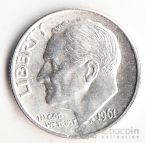 США 10 центов 1961