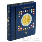 Альбом Euro-Classic с кассетой  для монет 2 евро с 4-мя листами на 80 монет Leuchtturm