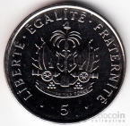 Гаити 5 сентим 1995-1997