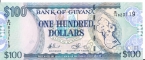 Гайана 100 долларов 2008