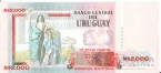 Уругвай 2000 песо 1989