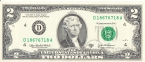 США 2 доллара 2009