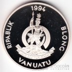 Вануату 20 вату 1994 Зимородок