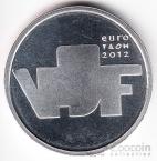 Нидерланды 5 евро 2012 Скульптура королевы Беатрикс