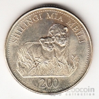 Танзания 200 шиллингов 2008