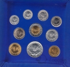 Сан-Марино набор 10 монет 1997 (блистер)