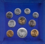 Сан-Марино набор 10 монет 1997 (блистер)