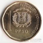 Доминиканская Респ. 1 песо 2008