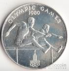 Самоа 10 тала 1980 Олимпийские игры в Москве - бег с препятствиями