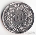 Швейцария 10 раппенов 1911