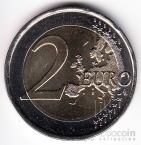 Португалия 2 евро 2007 Римский договор