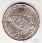 Кипр 1 фунт 1997 Черепаха