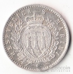 Сан-Марино 50 сентезими 1898