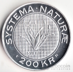 Швеция 200 крон 2007 Карл Линней