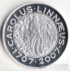 Швеция 200 крон 2007 Карл Линней