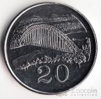 Зимбабве 20 центов 2002