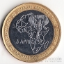 Габон 4500 франков 2005 Нефть
