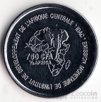 Камерун 750 франков 2005 Пигмеи (Медно-никелевый сплав)